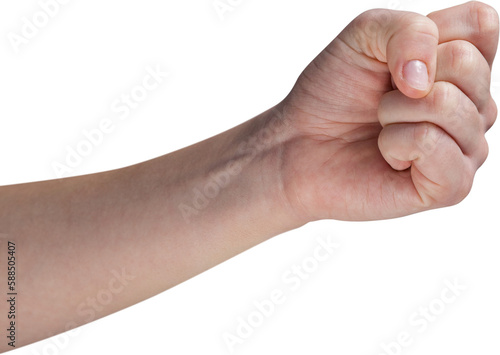 Cropped image of woman hand