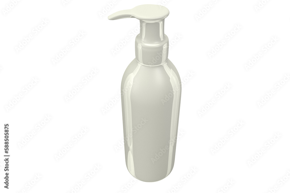 Digital composite image of soap dispenser Digital composite image of soap dispenser