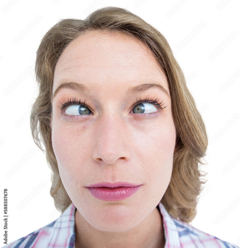 Funny hipster grimacing Funny hipster grimacing