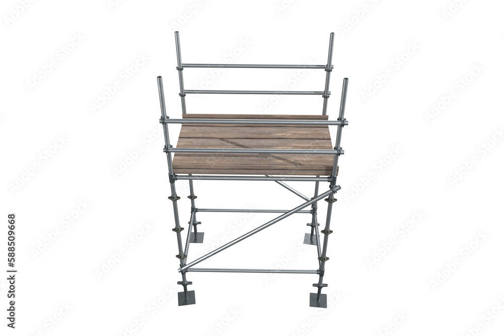 Three dimension image of scaffolding Three dimension image of scaffolding
