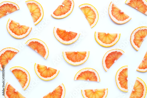 High vitamin C. Juicy grapefruit slices