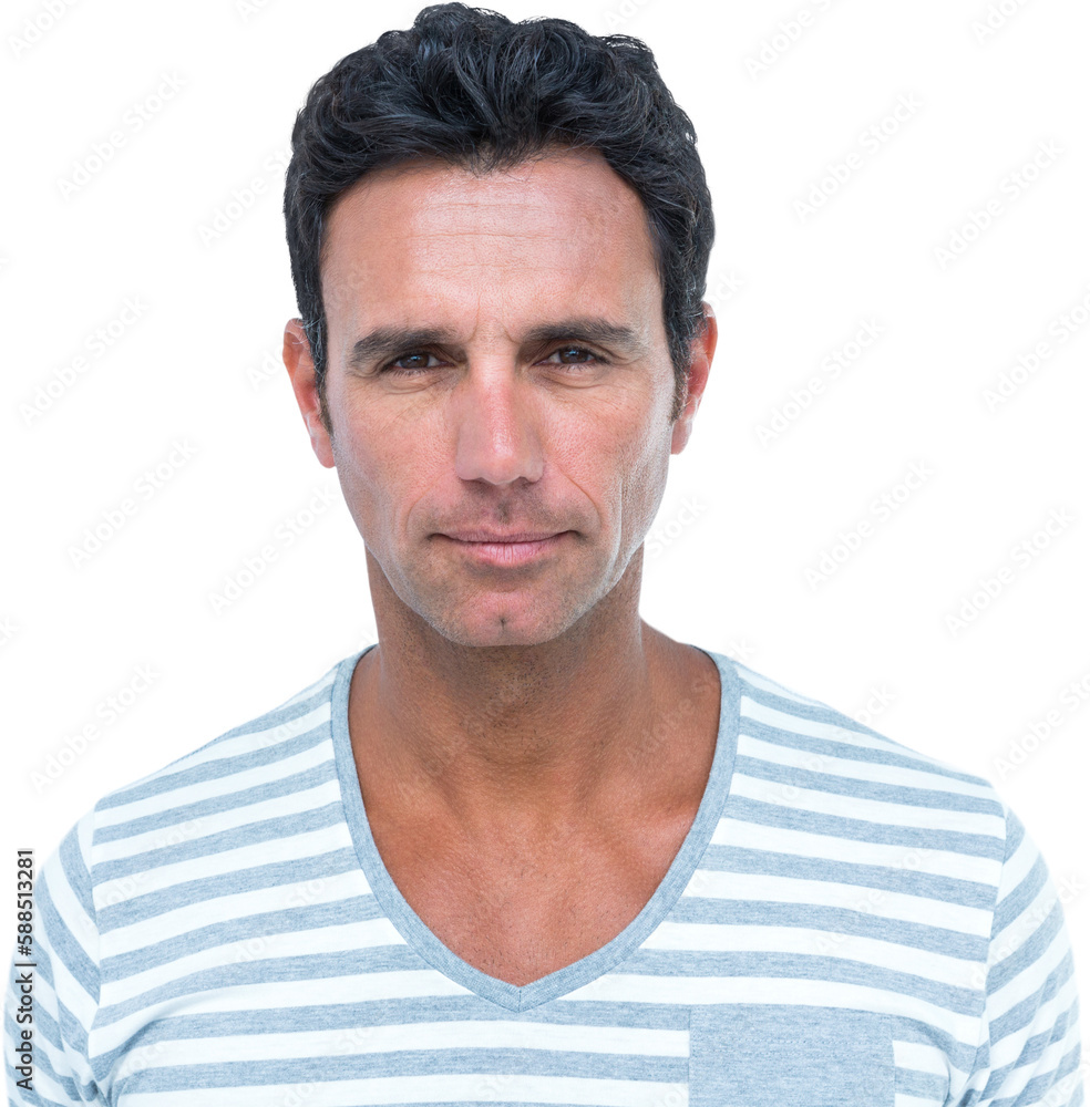 Obraz premium Portrait of handsome man with confident look