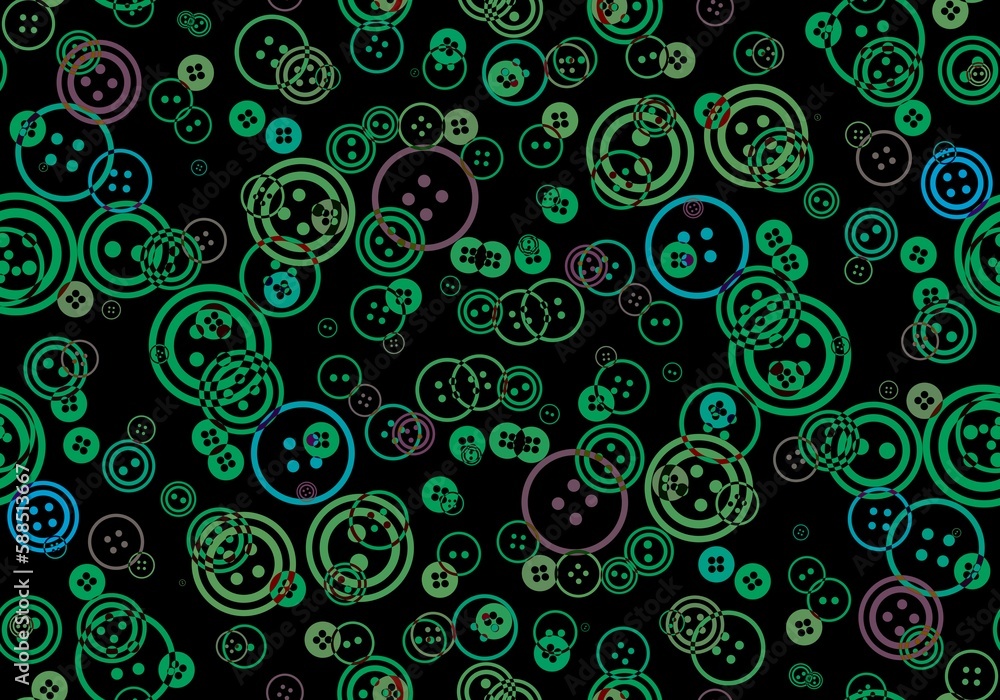 Sewing buttons and pins seamless hobbies pattern for fabrics and linens and wrapping paper Sewing buttons and pins seamless hobbies pattern for fabrics and linens and wrapping paper