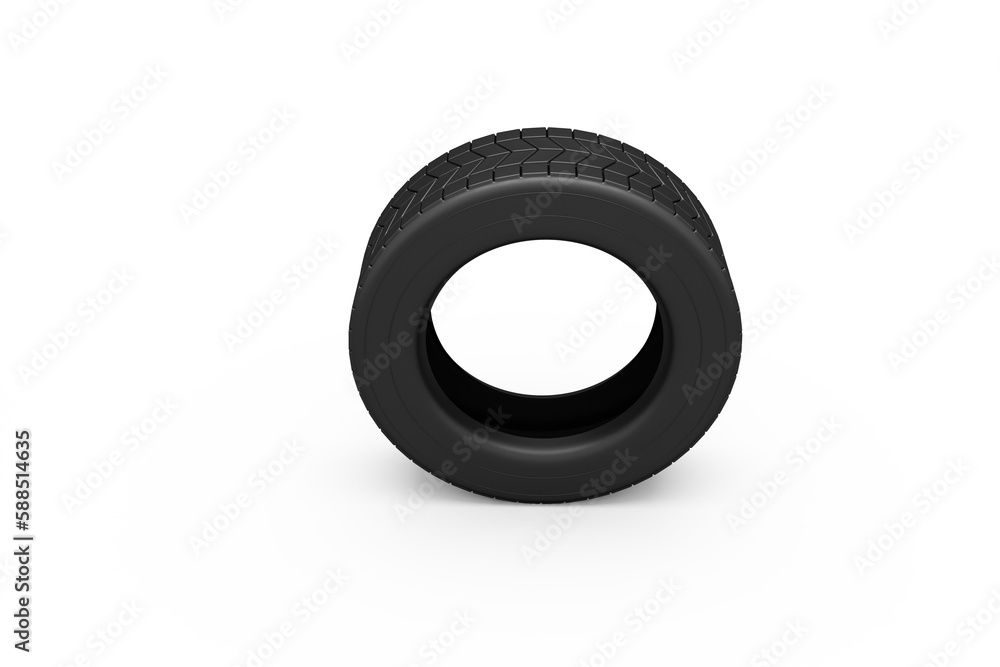 Digital image of tyre Digital image of tyre