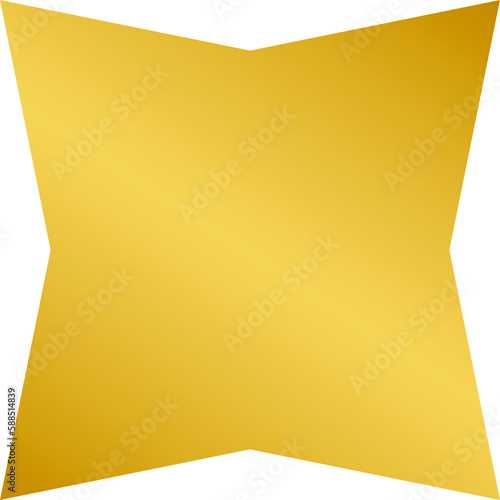 Golden square frame design