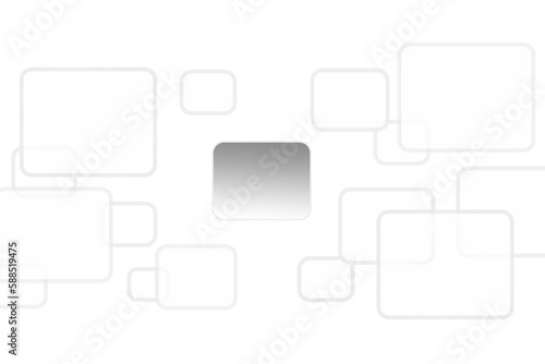 Square shapes against white background