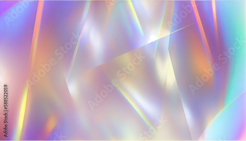 A colorful plastic-style background.