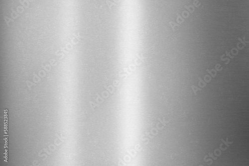 Silver metal background. Brushed metallic texture. 3d rendering