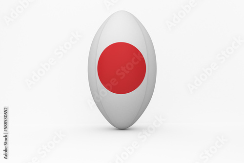 Japanese flag rugby ball Free Download Japanese flag rugby ball - GFXLoad