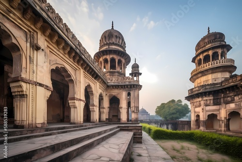 A building with a domed roof Generative AI