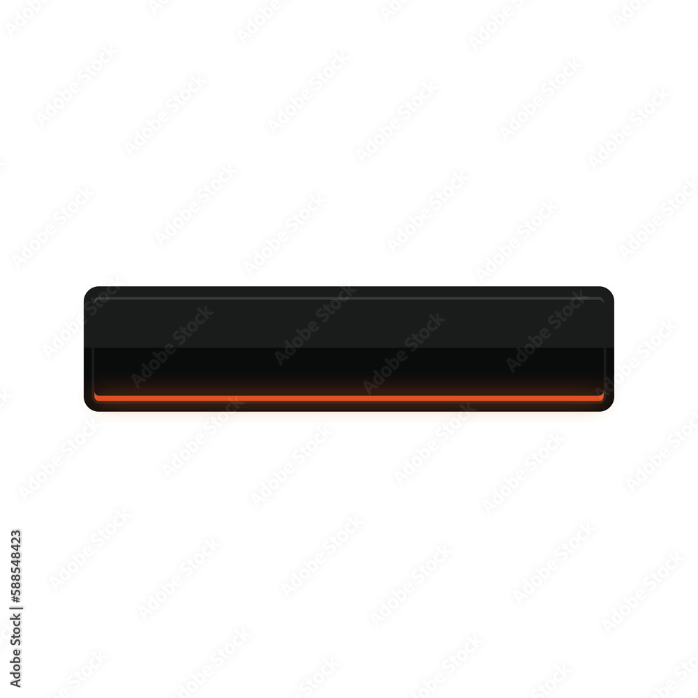 Digitally generated image of black computer icon Digitally generated image of black computer icon