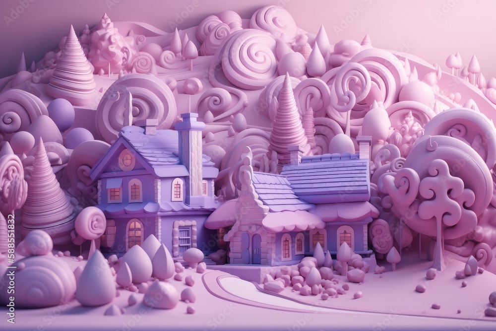 Candy city world