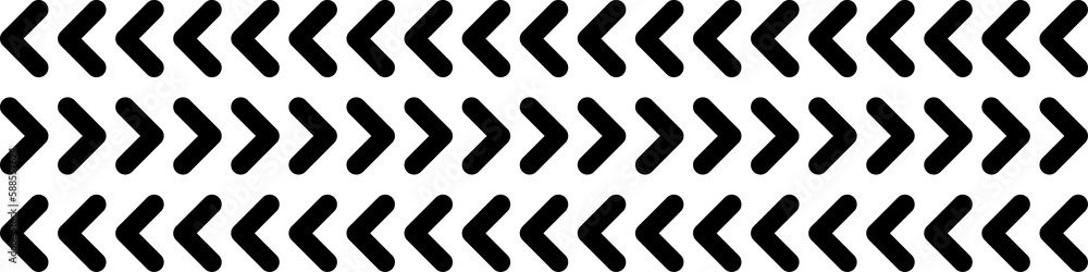 Aesthetic background of arrowheads in left, right Aesthetic background of arrowheads in left, right
