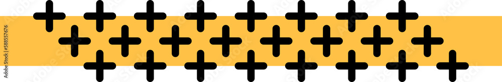 Rectangle memphis geometric shape line pluses Rectangle memphis geometric shape line pluses