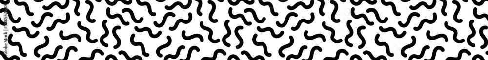 Design of memphis straggle waves, abstract pattern Design of memphis straggle waves, abstract pattern