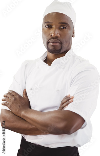 Portrait of chef with arms crossed