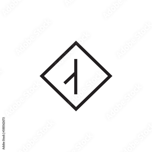 Free Download Left Right Road Outline Icon - GFXLoad
