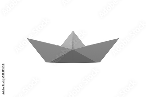 Digital image of paper boat