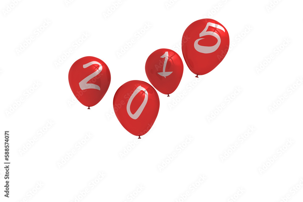 Obraz premium 2015 balloons