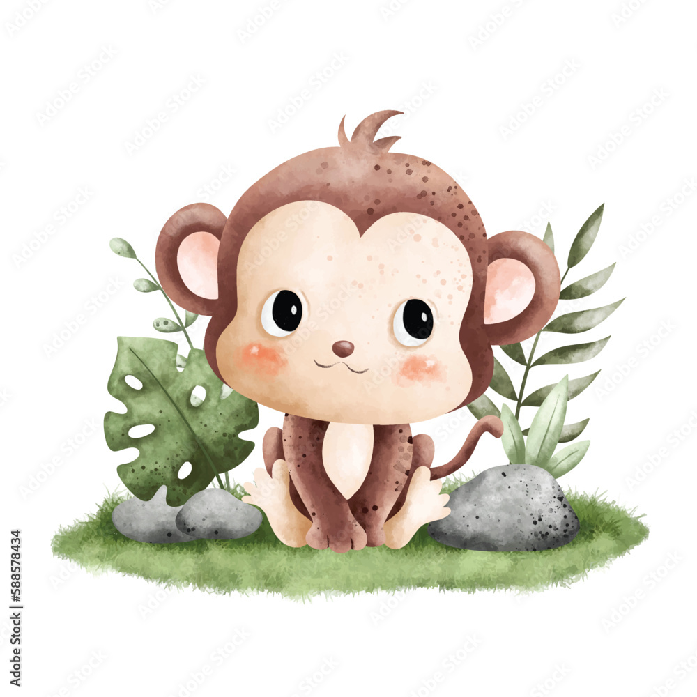 Monkey PNG - Cartoon Monkey, Baby Monkey, Cute Monkey, Monkey