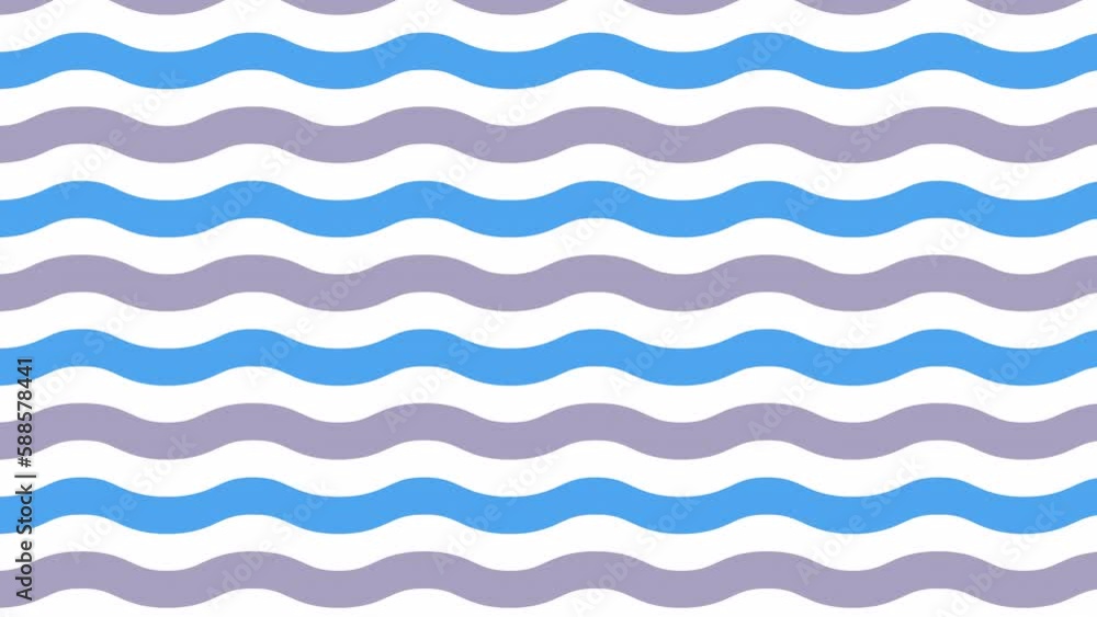 Wave pattern animated background. Wave seamless pattern motion background. Striped waves 2d animation. 4K seamless loop video footage Wave pattern animated background. Wave seamless pattern motion background. Striped waves 2d animation. 4K seamless loop video footage