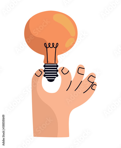 hand lifting bulb
