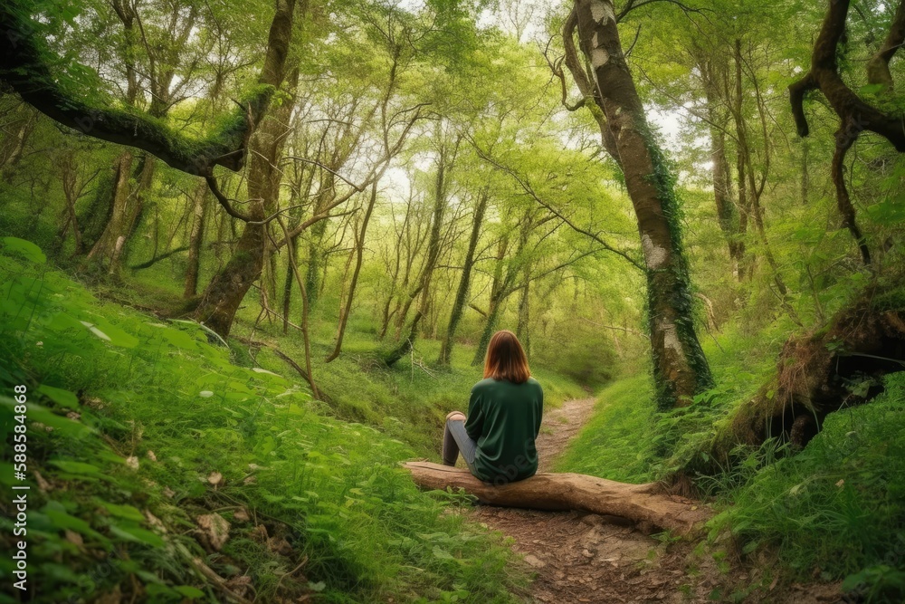 image that highlights the benefits of spending time in nature for mental health and stress reduction image that highlights the benefits of spending time in nature for mental health and stress reduction