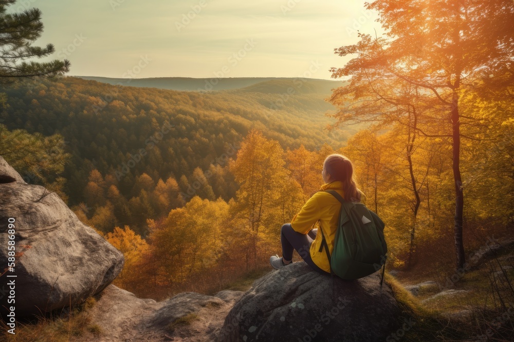 image that highlights the benefits of spending time in nature for mental health and stress reduction image that highlights the benefits of spending time in nature for mental health and stress reduction