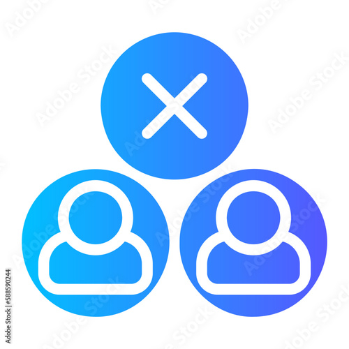 absence gradient icon