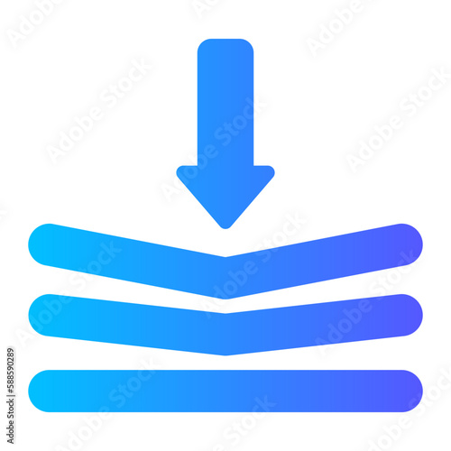 resilience gradient icon