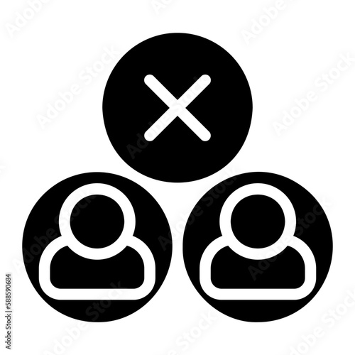 absence glyph icon