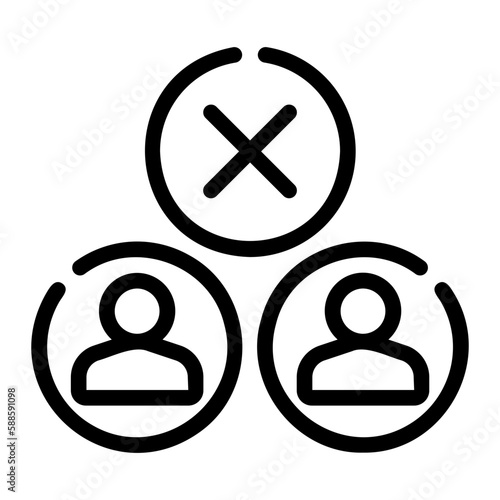 absence line icon