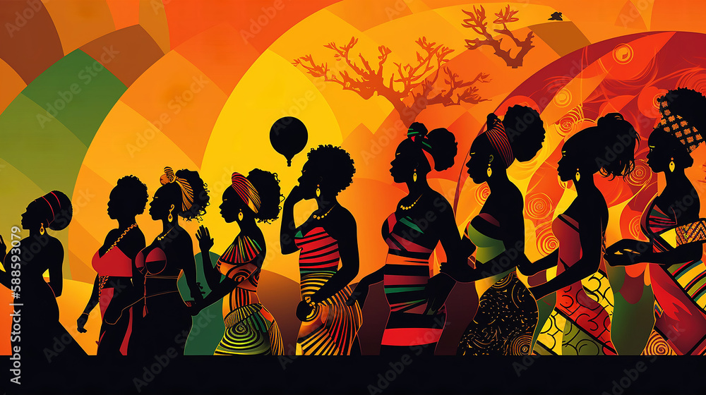 art of african liberation day, generated AI technology art of african liberation day, generated AI technology