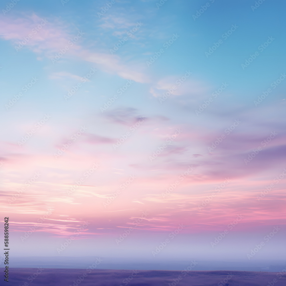 Pastel Sky Dreamscape