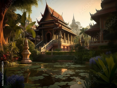 A Moment of Zen: Peaceful Temples Amidst Chiang Mai's Natural Beauty © David