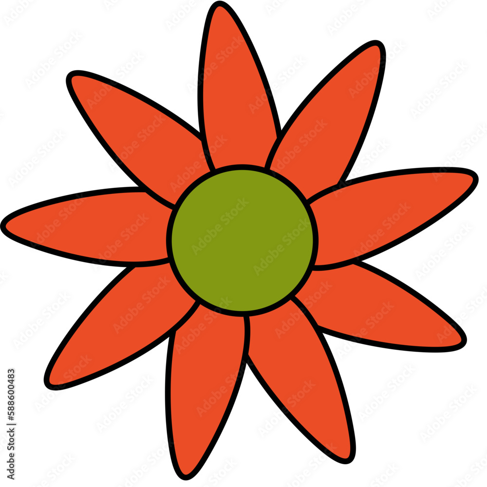Groovy 70s Theme Icons Groovy 70s Theme Icons