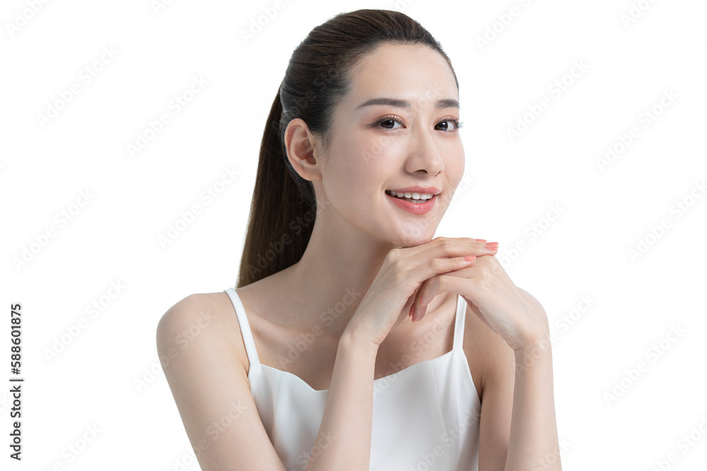 Portrait of beautiful young Chinese woman Portrait of beautiful young Chinese woman