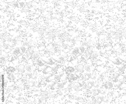 Retro wallpapers with faintly floral patterns