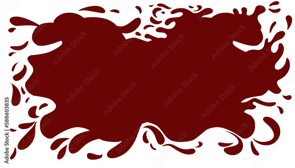 Naklejka premium Abstract background illustration with a red theme