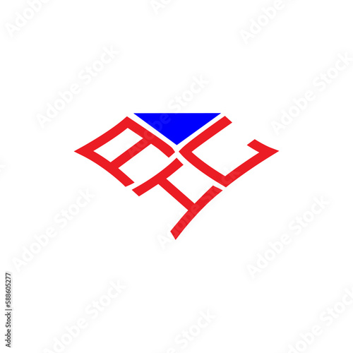 AIL letter logo abstract creative design. AIL unique design	