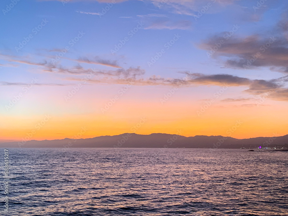 Naklejka premium SoCal Sunsets