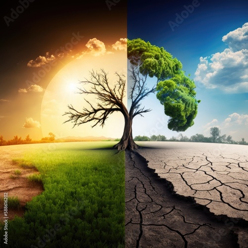 Climate change and environmental degradation. Generative AI