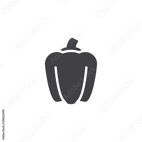Bell pepper vector icon