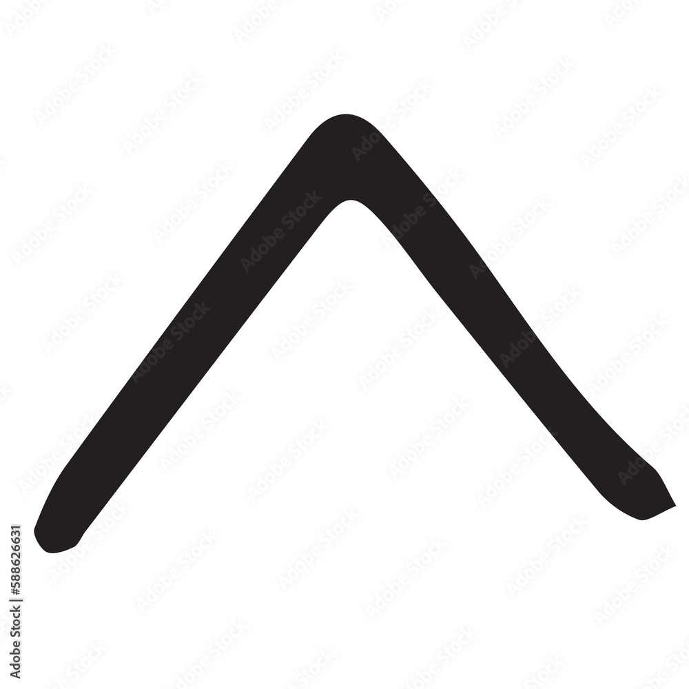Digital image of wedge icon Digital image of wedge icon