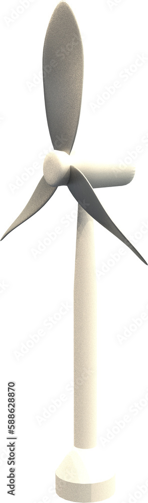 Vector image of wind mill Vector image of wind mill