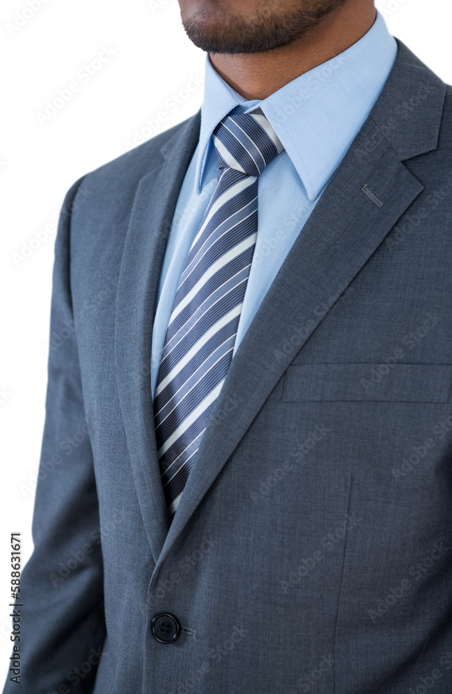 Mid section of businessman Mid section of businessman