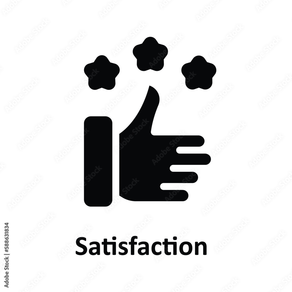 Obraz premium Scoring Vector Solid Icons. Simple stock illustration stock