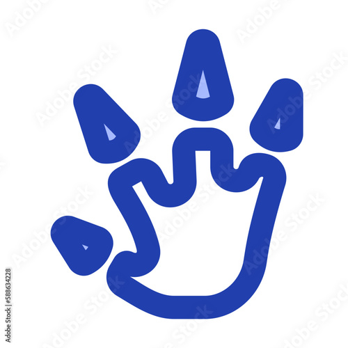 allosaurus footprint