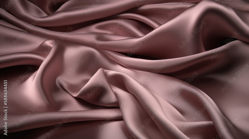 smooth elegant golden silk as background, silk background with satin