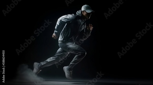 3d rendered illustration of a man run © Bulder Creative